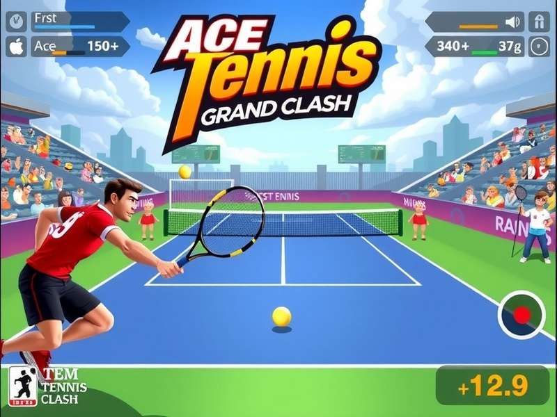 Ace Tennis Grand Clash Gameplay in India